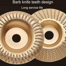 Load image into Gallery viewer, 100mm Woodworking Sanding And Shaping Plate Angle Grinder Sanding And Polishing Prick Disc, Beveled, Arc, Flat
