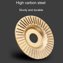 Load image into Gallery viewer, 100mm Woodworking Sanding And Shaping Plate Angle Grinder Sanding And Polishing Prick Disc, Beveled, Arc, Flat