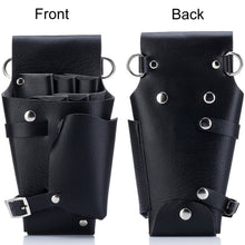 Load image into Gallery viewer, Hairdresser Hairdressing Tool Belt Bag Salon Hair Cutting Scissors Organizer