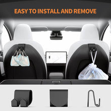 Load image into Gallery viewer, For Tesla Model 3/Y 2pcs Rear Seat Headrest Plastic Hook