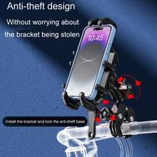 Load image into Gallery viewer, Kewig Motorcycle Octopus Holder Anti-Theft Motorcycle Cell Phone Mounts, M26-C1, M26-C2, M26-C3, M26-C4, M26-C5, M26-C6, M26-C7, M26-C8