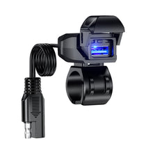 Load image into Gallery viewer, Kewig Motorcycle Phone Charger Outdoor Riding Fast Charging Waterproof USB Charging Stand, B10-A