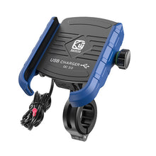 Load image into Gallery viewer, Kewig M8 Motorcycle Navigation Phone Holder Outdoor Riding Charging Bracket