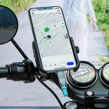 Load image into Gallery viewer, Kewig M8 Motorcycle Navigation Phone Holder Outdoor Riding Charging Bracket