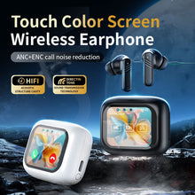 Load image into Gallery viewer, LX-10 Full-Color Touch Screen ANC+ENC Dual Noise Reduction In-Ear Wireless Bluetooth Earphone