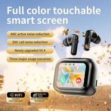 Load image into Gallery viewer, LX-10 Full-Color Touch Screen ANC+ENC Dual Noise Reduction In-Ear Wireless Bluetooth Earphone