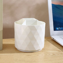 Load image into Gallery viewer, Desktop Rotating Pen Holder Large Capacity Stationery Storage Box Makeup Brush Storage Bucket