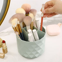 Load image into Gallery viewer, Desktop Rotating Pen Holder Large Capacity Stationery Storage Box Makeup Brush Storage Bucket