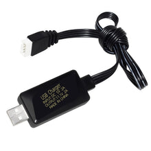Load image into Gallery viewer, 11.1V 2A 3S Lithium Battery USB Charger With Light, 4 Pin Plug