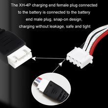 Load image into Gallery viewer, 11.1V 2A 3S Lithium Battery USB Charger With Light, 4 Pin Plug