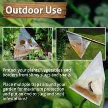 Load image into Gallery viewer, 20pcs /Pack Snail Slug Trap Bag Garden Vegetable Plot Trap Transparent Plastic Bag