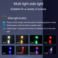 Load image into Gallery viewer, V10 Portable Keychain Light USB Rechargeable Bright Mini Flashlight