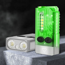 Load image into Gallery viewer, V10 Portable Keychain Light USB Rechargeable Bright Mini Flashlight