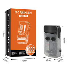 Load image into Gallery viewer, V20 Portable Keychain Light Rechargeable Bright Mini Flashlight