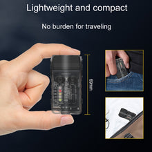 Load image into Gallery viewer, V20 Portable Keychain Light Rechargeable Bright Mini Flashlight