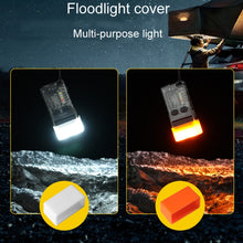 Load image into Gallery viewer, V20 Portable Keychain Light Rechargeable Bright Mini Flashlight