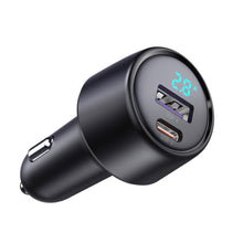 Load image into Gallery viewer, 65W Dual Port A+C High Power Car Fast Charger Auto Cigarette Lighter, S-31