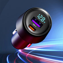 Load image into Gallery viewer, 65W Dual Port A+C High Power Car Fast Charger Auto Cigarette Lighter, S-31