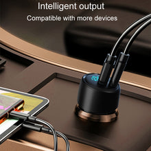 Load image into Gallery viewer, 65W Dual Port A+C High Power Car Fast Charger Auto Cigarette Lighter, S-31