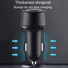 Load image into Gallery viewer, 65W Dual Port A+C High Power Car Fast Charger Auto Cigarette Lighter, S-31