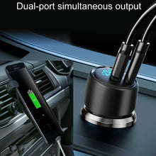 Load image into Gallery viewer, 65W Dual Port A+C High Power Car Fast Charger Auto Cigarette Lighter, S-31