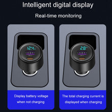 Load image into Gallery viewer, 65W Dual Port A+C High Power Car Fast Charger Auto Cigarette Lighter, S-31