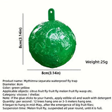 Load image into Gallery viewer, Outdoor Fruit Fly Mosquito Citrus Trap Sticky Ball, Green
