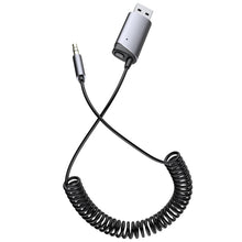 Load image into Gallery viewer, AUX Car Bluetooth Receiver Adapter 3.5mm Cell Phone Computer Connector With TF Card Slot