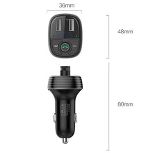 Load image into Gallery viewer, Car Bluetooth Fast Charger Receiver Auto One To Two Charger Cigarette Lighter, S-10