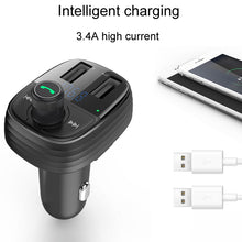 Load image into Gallery viewer, Car Bluetooth Fast Charger Receiver Auto One To Two Charger Cigarette Lighter, S-10