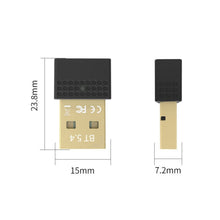 Load image into Gallery viewer, USB Bluetooth 5.4 Adapter Transmitter Receiver Bluetooth Audio PC Adapter, Bluetooth 5.4