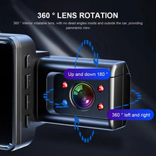 Load image into Gallery viewer, WIFI 3 Lens 1080P Night Vision Video Driving Recorder