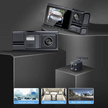 Load image into Gallery viewer, 3 Lens HD 1080P Infrared Night Vision WIFI Mobile Phone Playback Driving Recorder