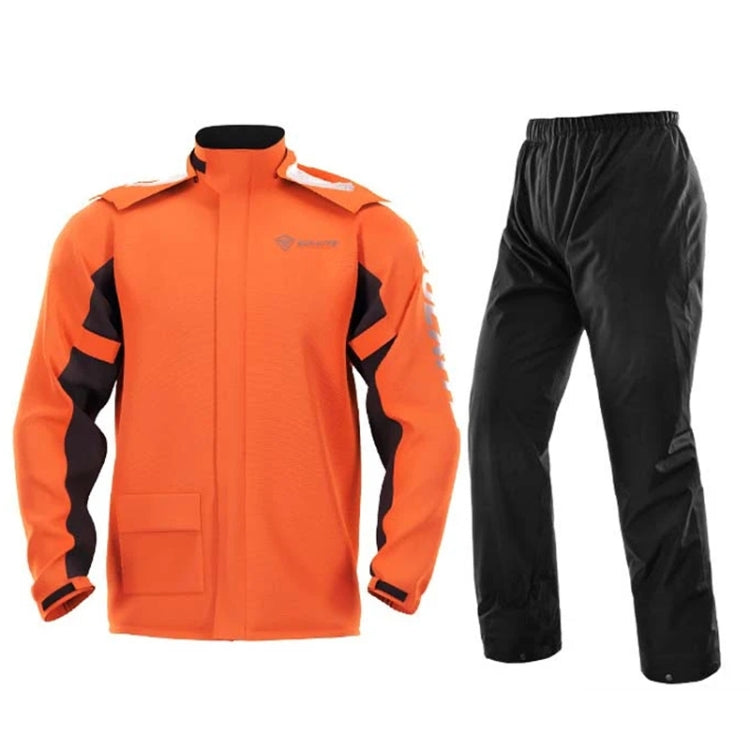 SULAITE Outdoor Motorcycle Riding Full Body Split Raincoat Suit, M, L, XL, XXL, XXXL