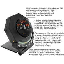 Load image into Gallery viewer, 2 In 1 Car Compass With Slope Gauge Foldable High Precision Guide Ball, LC452