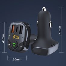 Load image into Gallery viewer, 36W Car Bluetooth MP3 Player FM Transmitter Multifunctional Car Charger, S-15PD