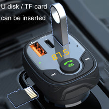 Load image into Gallery viewer, 36W Car Bluetooth MP3 Player FM Transmitter Multifunctional Car Charger, S-15PD