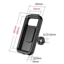 Load image into Gallery viewer, kewig Motorcycle Waterproof Box Outdoor Cycling Mobile Phone Holder, M18L-B1