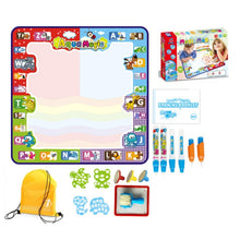 Load image into Gallery viewer, 78x78cm Water Doodle Mat Writing Board Mat Magic Pen For Kids