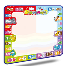 Load image into Gallery viewer, 78x78cm Water Doodle Mat Writing Board Mat Magic Pen For Kids