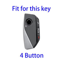 Load image into Gallery viewer, For 2024 BMW X7 Hallmo Cowhide Car Key Protection Cover