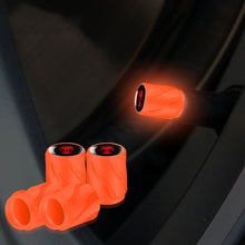 Load image into Gallery viewer, 4pcs /Set Luminous Car Motorcycle Tire Modified Valve Cap, Orange Red White Skull, Orange Red Black Flag, Orange Red Red Skull, Orange Red Sports Car, Pink White Skull, Pink Black Flag, Pink Red Skull, Pink Sports Car, Yellow White Skull               ...