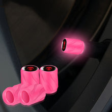 Load image into Gallery viewer, 4pcs /Set Luminous Car Motorcycle Tire Modified Valve Cap, Orange Red White Skull, Orange Red Black Flag, Orange Red Red Skull, Orange Red Sports Car, Pink White Skull, Pink Black Flag, Pink Red Skull, Pink Sports Car, Yellow White Skull               ...