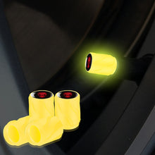 Load image into Gallery viewer, 4pcs /Set Luminous Car Motorcycle Tire Modified Valve Cap, Orange Red White Skull, Orange Red Black Flag, Orange Red Red Skull, Orange Red Sports Car, Pink White Skull, Pink Black Flag, Pink Red Skull, Pink Sports Car, Yellow White Skull               ...