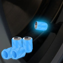 Load image into Gallery viewer, 4pcs /Set Luminous Car Motorcycle Tire Modified Valve Cap, Orange Red White Skull, Orange Red Black Flag, Orange Red Red Skull, Orange Red Sports Car, Pink White Skull, Pink Black Flag, Pink Red Skull, Pink Sports Car, Yellow White Skull               ...