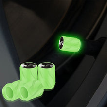 Load image into Gallery viewer, 4pcs /Set Luminous Car Motorcycle Tire Modified Valve Cap, Orange Red White Skull, Orange Red Black Flag, Orange Red Red Skull, Orange Red Sports Car, Pink White Skull, Pink Black Flag, Pink Red Skull, Pink Sports Car, Yellow White Skull               ...