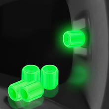 Load image into Gallery viewer, 5packs Luminous Car Motorcycle Tire Valves, Green, Yellow, Blue, Pink, Red, Orange
