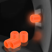 Load image into Gallery viewer, 5packs Luminous Car Motorcycle Tire Valves, Green, Yellow, Blue, Pink, Red, Orange