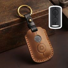 Load image into Gallery viewer, For YAMAHA NMAX155/XMAX300/Aerox/Jauns Hallmo Motorcycle Key Cover, 1 Key Brown Hollowed, 1 Key Blue Hollowed, 1 Key Black Hollowed, 2 Key Brown Not Hollowed, 2 Key Blue Not Hollowed, 2 Key Black Not Hollowed