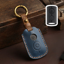 Load image into Gallery viewer, For YAMAHA NMAX155/XMAX300/Aerox/Jauns Hallmo Motorcycle Key Cover, 1 Key Brown Hollowed, 1 Key Blue Hollowed, 1 Key Black Hollowed, 2 Key Brown Not Hollowed, 2 Key Blue Not Hollowed, 2 Key Black Not Hollowed